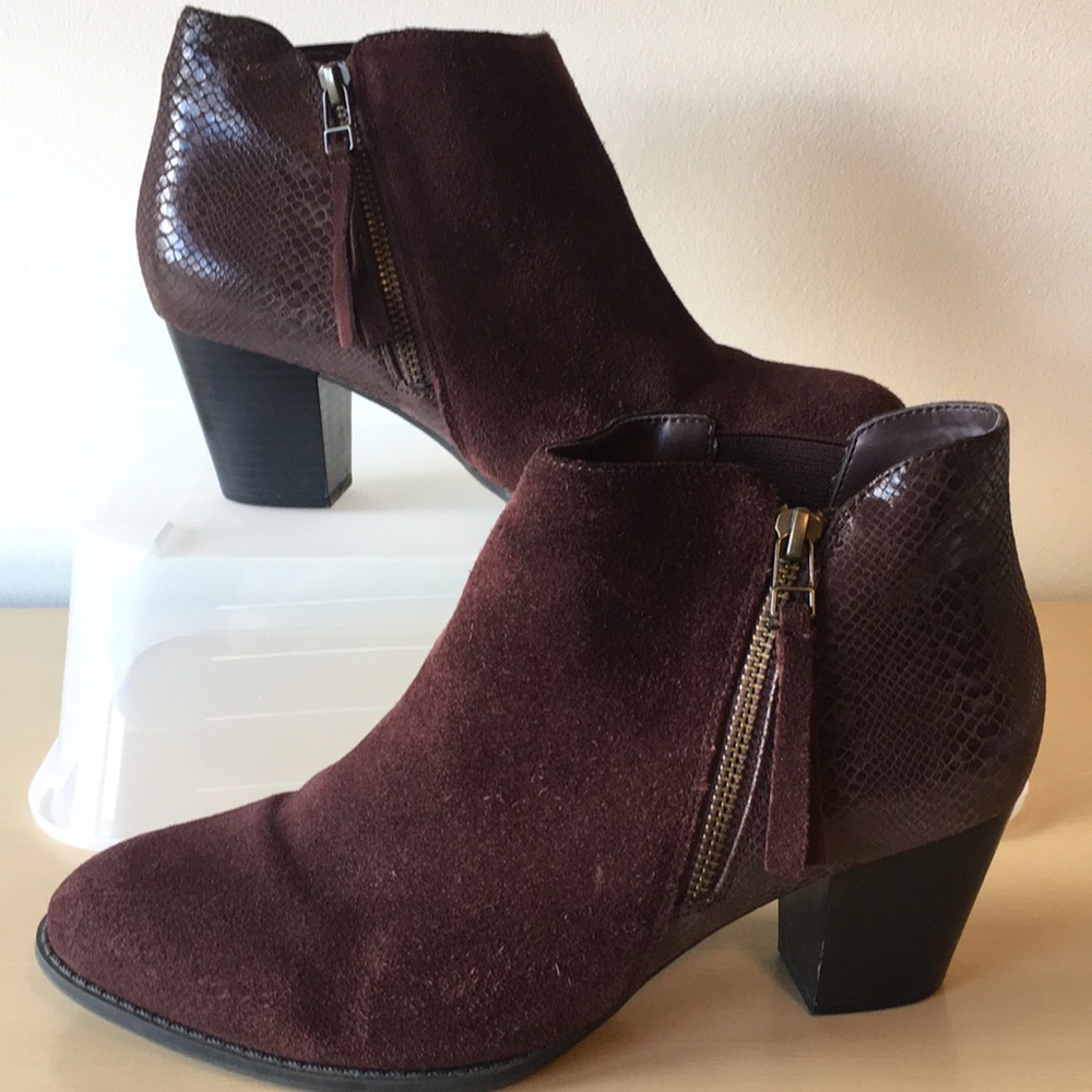 Vionic Suede Booties - image 2